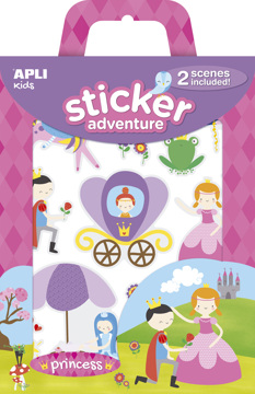 Pack Autocolantes Adventure Princesas 2U