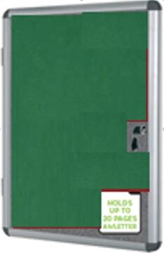 Vitrina de Feltro Enclore 367x500mm (1xA3) Earth Verde