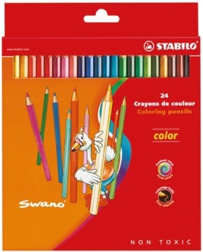 Lápis de Cor 17cm Stabilo Color 24