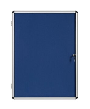Vitrine Interior 367x500x35mm Feltro Enclore Azul