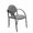 Cadeira de Receção Hellin Piqueras Y Crespo 220PTNB220 Cinzento (2 Uds)