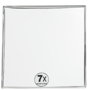 Espelho de Parede com Ventosa, Acrílico Grande 7x