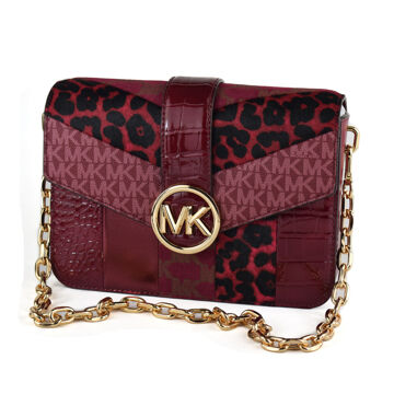 Bolsa Mulher Michael Kors 35F2GNML2Y-MULBERRY-MLT Vermelho 23 X 17 X 5 cm