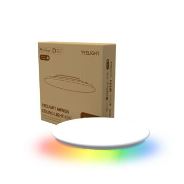 Lâmpada de Teto LED Yeelight Arwen 450C Branco Multicolor Transparente Sim Branco Quente Multi Spcc 50 W (2700 K) (6500 K)