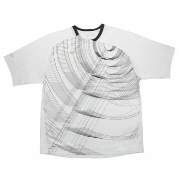Camisola de Manga Curta Homem Nike Summer T90 Branco S