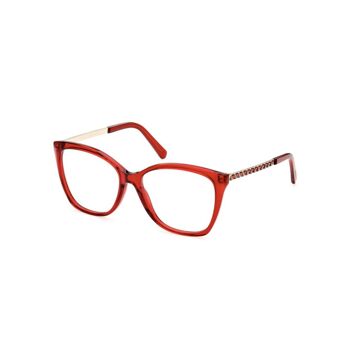 Armação de óculos Feminino Swarovski SK5449-55066 Vermelho
