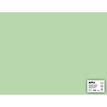 Cartolina Verde Esmeralda 500x650 mm 25fls