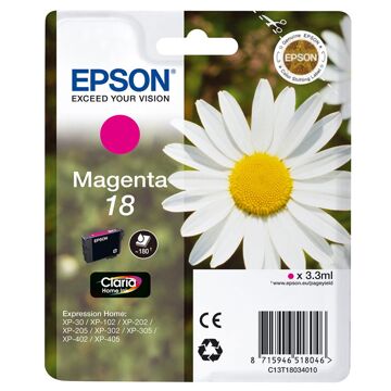 Tinteiro Epson Magenta 18