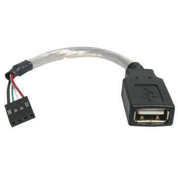 Cabo USB Startech Usbmbadapt USB a Cinzento