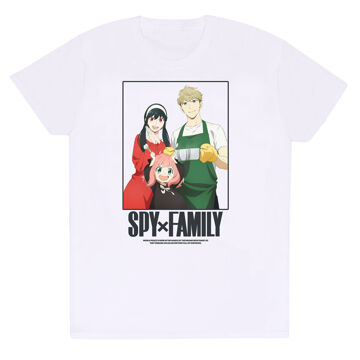 Camisola de Manga Curta Spy X Family Full Of Surprises Branco Unissexo M