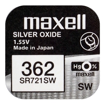 Pilhas Maxell Micro SR0721SW Mxl 362 1,55V