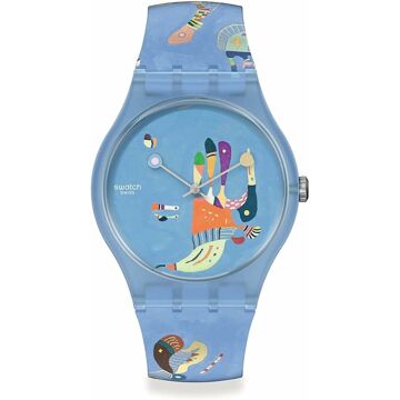 Relógio Masculino Swatch Blue Sky, By Vassily Kandinsky (ø 41 mm)
