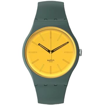 Relógio Masculino Swatch SO29G103 Amarelo