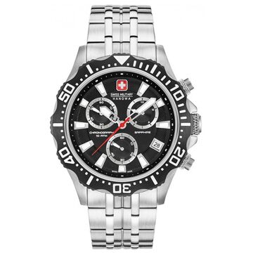 Relógio Masculino Swiss Military Hanowa SM06-5305.04.007 Preto Prateado