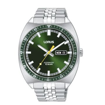 Relógio Masculino Lorus RL443BX9 Verde Prateado