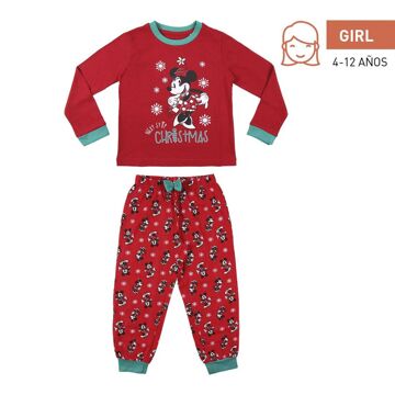 Pijama Infantil Mickey Mouse Vermelho 12 Anos