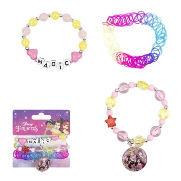 Pulseira de Menina Princess 3 Unidades