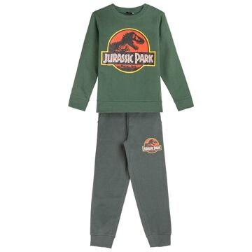 Fato de Treino Infantil Jurassic Park Verde-escuro 10 Anos
