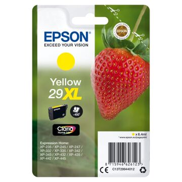 Cartucho Compatível Epson Singlepack Yellow 29XL Claria Home Ink Amarelo