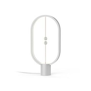 Lâmpada de Mesa Allocacoc Heng Balance Ellipse Branco Branco Quente Plástico 23 X 36 X 16 cm