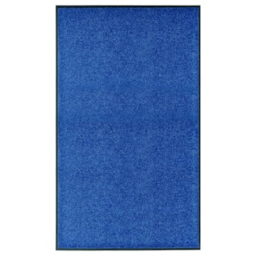 Tapete de Porta Lavável 90x150 cm Azul