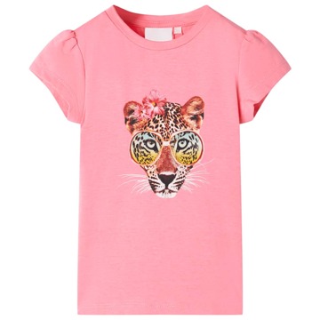 T-shirt para Criança Rosa-néon 128