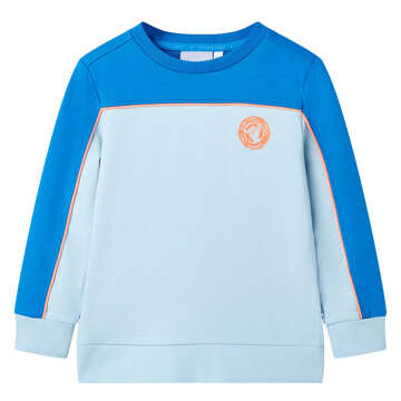 Sweatshirt para Criança Azul-brilhante e Azul-claro 104