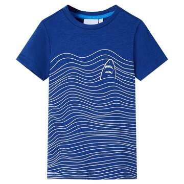 T-shirt para Criança Azul-escuro 140