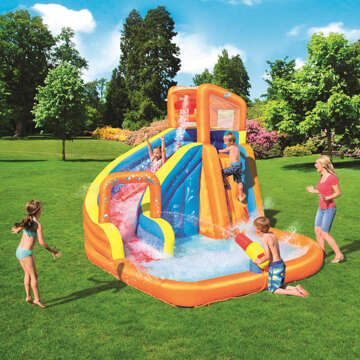 Bestway Escorrega água Turbo Splash Water Zone-mega Water Park 53301