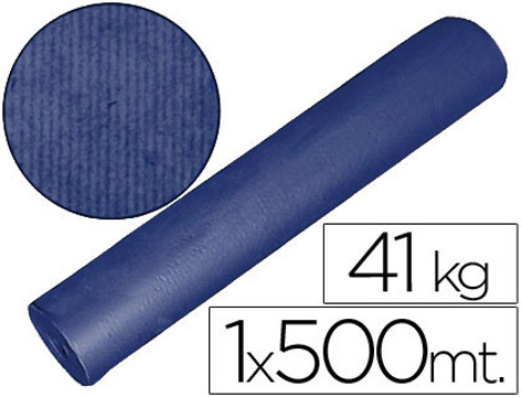 Papel Kraft Azul 1,00 mt X 500 mt 41 kg