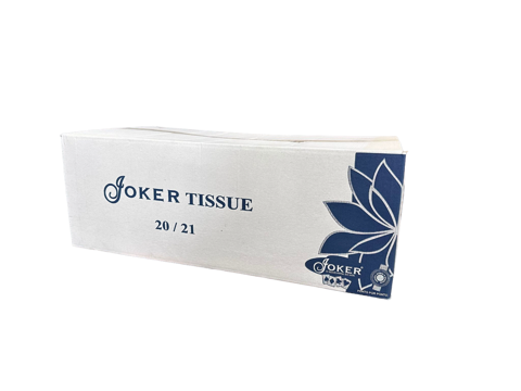 Toalhas Mão Tissue Joker Folha Simples 20 Pacotes