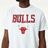T-shirt de Basquetebol New Era Nba Chicago Bulls Branco S