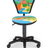 Pack 4 Cadeiras de Escritório Operativa com Rodas e Braços Ministyle Kids ( Criança ) RIVA