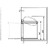 Hailo Caixote Lixo Armário Compact-box M 15 L Aço Inoxidável 3555-101