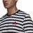 T-shirt Essentials Stripey Adidas Embroidered Logo Preto L