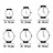 Relógio Masculino Nixon A1266-000 (ø 34 mm)