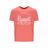 Camisola de Manga Curta Russell Athletic Amt A30211 Coral Homem S