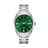 Relógio Masculino Bulova 96B424 Verde Prateado