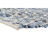 Tapete Dkd Home Decor Azul Branco (120 X 180 X 1 cm)