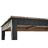 Mesa de Jantar Dkd Home Decor Natural Preto Metal Madeira de Mangueira (200 X 90 X 75 cm)