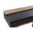 Consola Dkd Home Decor Preto Castanho Cinzento Escuro Madeira de Mangueira (115 X 40 X 80 cm)