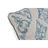Capa de Travesseiro Dkd Home Decor Azul Tradicional (60 X 1 X 40 cm)