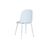 Cadeira de Sala de Jantar Dkd Home Decor Azul Poliuretano Polipropileno (45 X 46 X 83 cm)