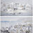 Pintura Dkd Home Decor Cidade (140 X 2 X 70 cm) (2 Unidades)