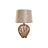 Lâmpada de Mesa Home Esprit Castanho Bege Dourado Natural 50 W 220 V 43 X 43 X 67 cm