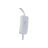Lâmpada de Mesa Home Esprit Branco Bege Metal Porcelana 25 W 220 V 20 X 20 X 44 cm (2 Unidades)