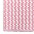 Tapete de Exterior Naxos Cor de Rosa Branco Polipropileno 90 X 150 cm