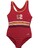 Fato de Banho Infantil Liquid Sport Dory Vermelho 6 Anos