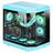 Caixa Semitorre Atx Mars Gaming MC-3T Azul Preto