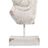 Escultura Busto 38 X 16 X 68 cm Branco